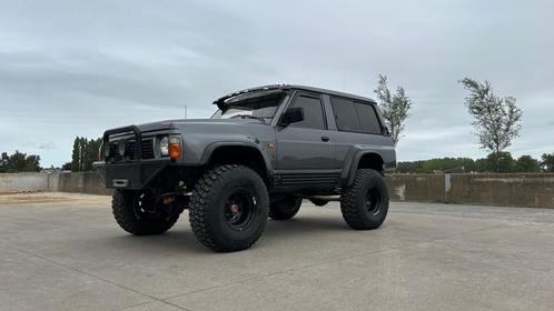 Nissan Patrol Y60, Auto's, Nissan, Particulier, Patrol, 4x4, Diesel, SUV of Terreinwagen, 3 deurs, Handgeschakeld, Zilver of Grijs