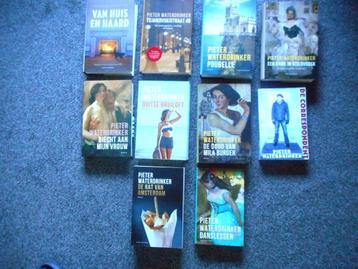 AANGEBODEN 10 NIEUWE BOEKEN VAN PIETER WATERDRINKER. beschikbaar voor biedingen