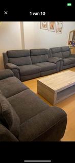 TE KOOP zetels/ compleet salon mt elektrisch RELAXfsyteem, Ophalen, Zo goed als nieuw