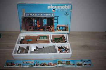 Playmobil System Blacksmith nr 3430 in doos 1974 beschikbaar voor biedingen