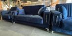 Slaapbank Gio 3+2+1 Nu €899,-Direct meenemen, Ophalen of Verzenden, Nieuw, Tweepersoons, Blauw