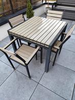 Table de jardin et 4 chaises, Jardin & Terrasse, Enlèvement, Utilisé, Sets de jardin