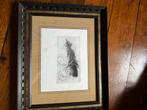 Ets / gravure / tekening, Ophalen