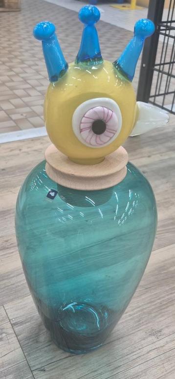 Vase papageno Leonardo Peppe avec tête de Perroquet  beschikbaar voor biedingen