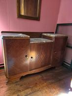 Oud antieke dressoir met marmer blad, Huis en Inrichting, Ophalen, Gebruikt