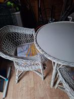 Terras tafel met 4 stoelen, Tuin en Terras, Ophalen of Verzenden