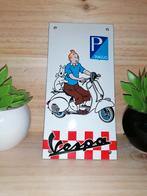 Plaque émaillée Tintin, Enlèvement ou Envoi, Panneau publicitaire, Neuf
