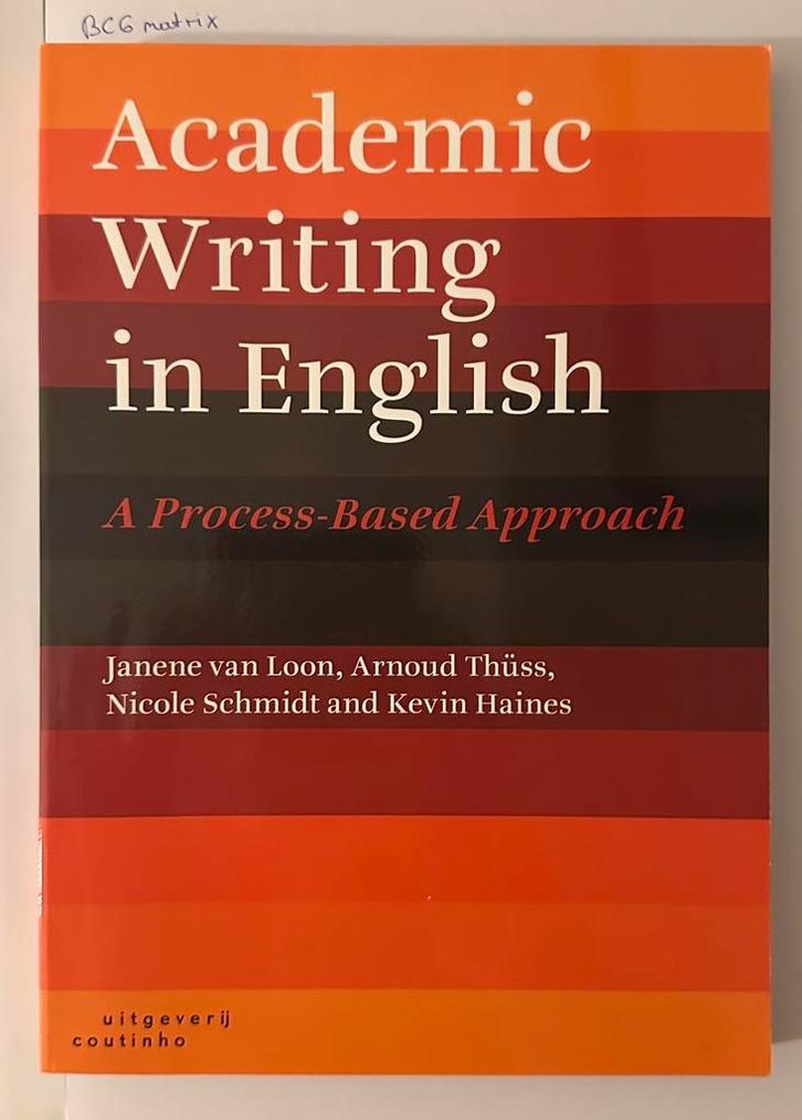 Kevin Haines - Academic Writing in English, Boeken, Taal | Engels, Zo goed als nieuw, Ophalen