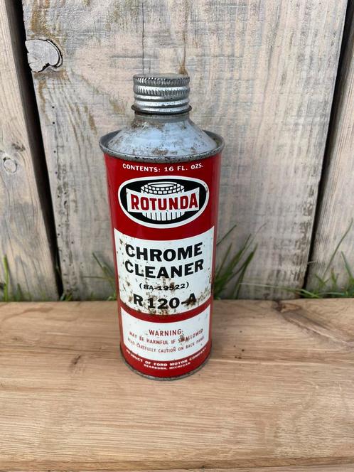 1963 Falcon Rotunda Chrome Cleaner, Verzamelen, Merken en Reclamevoorwerpen, Zo goed als nieuw, Ophalen
