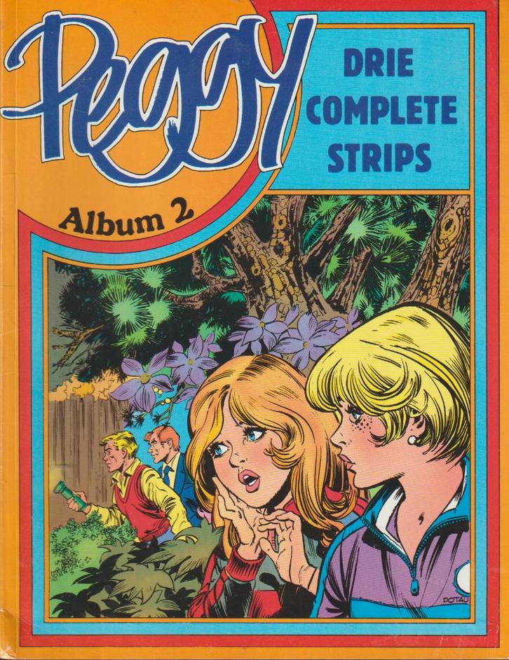 Acht albums : Peggy - drie complete strip per album., Boeken, Stripverhalen, Ophalen of Verzenden