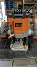 Bovenfrees Black + Decker, Doe-het-zelf en Bouw, Gereedschap | Freesmachines, Ophalen, Zo goed als nieuw, Bovenfrees