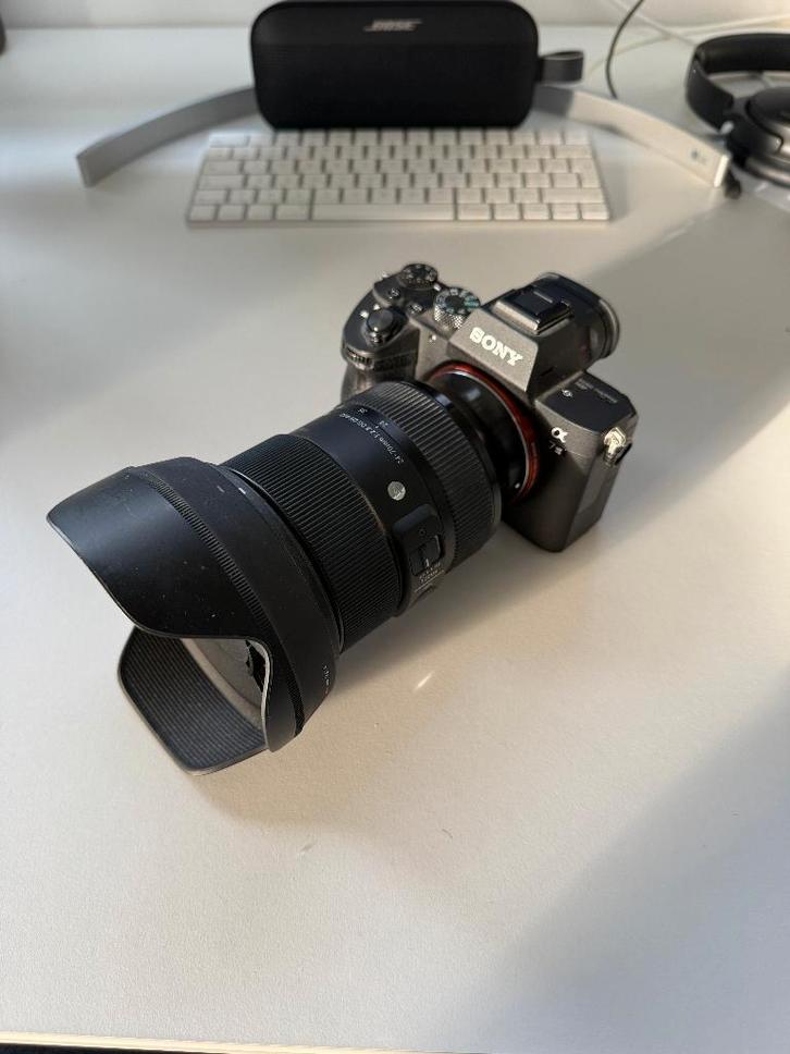 Sony A7 III + Sigma 24-70mm f/2.8 – In nieuwstaat!, TV, Hi-fi & Vidéo, Appareils photo numériques, Comme neuf, Compact, Sony, Sans zoom optique