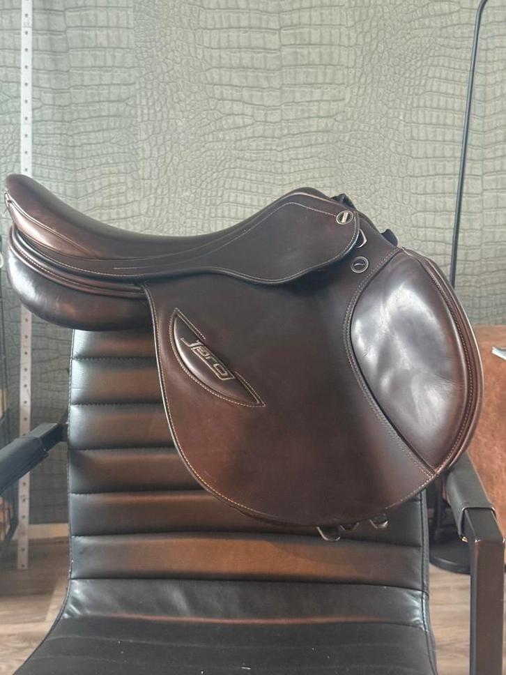 Bruin Erreplus JPRO zadel, Dieren en Toebehoren, Paarden en Pony's | Zadels, Zo goed als nieuw, Ophalen of Verzenden