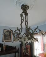antiek koper luster, Ophalen