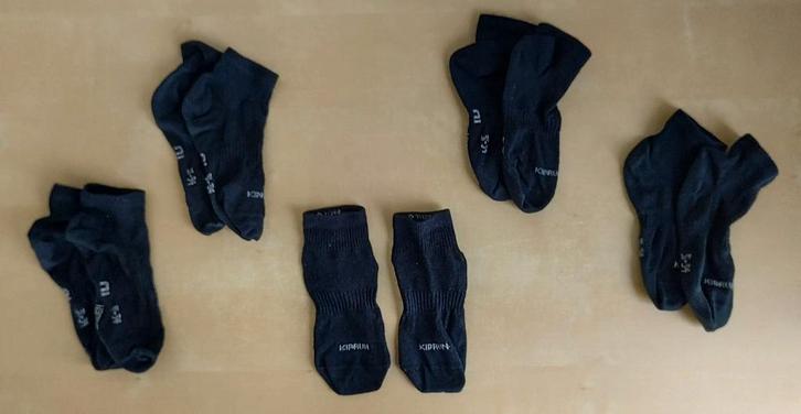 5 paar sokken kiprun, maat 31/34, Kinderen en Baby's, Kinderkleding | Schoenen en Sokken, Zo goed als nieuw, Sokken, Jongen of Meisje