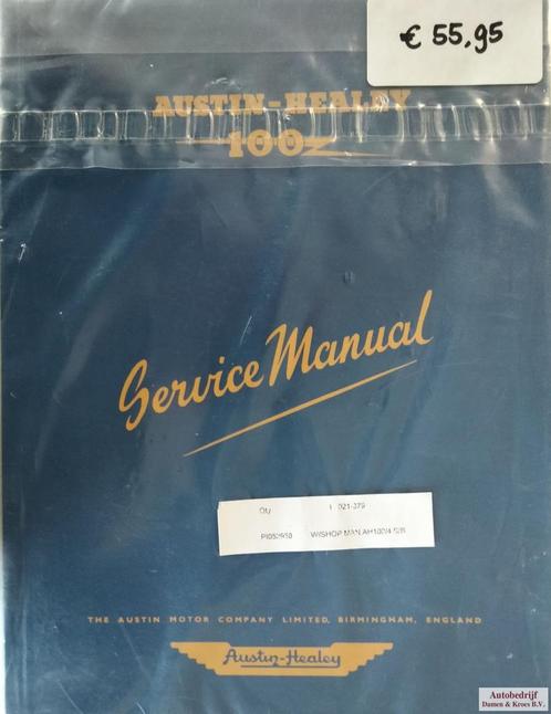 Service Manual Austin Healey 100, Auto diversen, Handleidingen en Instructieboekjes, Ophalen of Verzenden