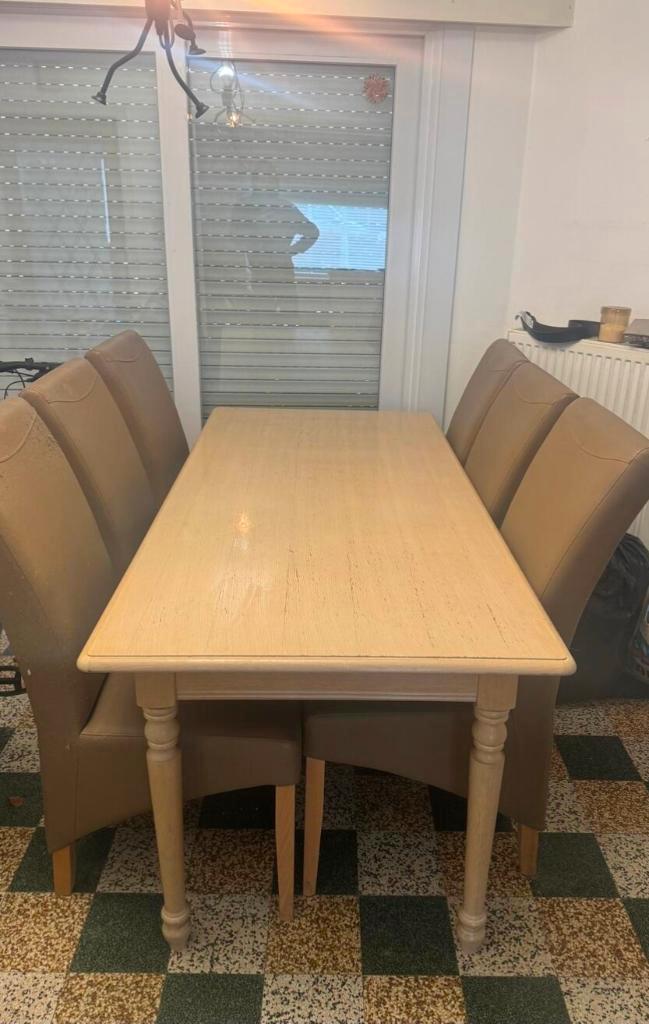 Meubels, Huis en Inrichting, Tafels | Eettafels, Gebruikt, Ophalen