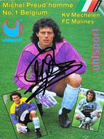 Spelerskaart Michel Preud’homme - KV Mechelen - Uhlsport, Verzamelen, Verzenden, Zo goed als nieuw, Spelerskaart