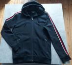 Zwarte pull-up trui met capuchon in maat Small., Jongen of Meisje, Denim, Sport- of Zwemkleding, Ophalen of Verzenden