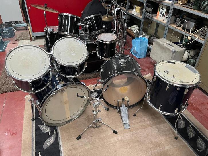 Drumstel Pearl - Stagg - Trak, Muziek en Instrumenten, Drumstellen en Slagwerk, Gebruikt, Pearl, Ophalen of Verzenden