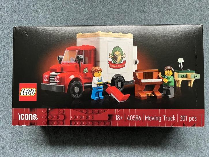 Lego 40586 Icons Moving Truck NIEUW / SEALED, Kinderen en Baby's, Speelgoed | Duplo en Lego, Nieuw, Lego, Complete set, Ophalen of Verzenden