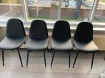 4 chaises noires, Comme neuf, Enlèvement