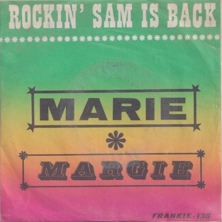 Sam and his Rockin’ Five – Marie / Margie  – Single, Cd's en Dvd's, Vinyl Singles, Gebruikt, Single, Pop, 7 inch, Ophalen of Verzenden