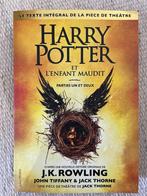 Livre Harry Potter et l'enfant Maudit, Collections, Enlèvement, Comme neuf, Livre, Poster ou Affiche