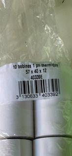 Kassarollen Bancontact toestel - 6 rollen 57-40-12, Zakelijke goederen, Ophalen of Verzenden