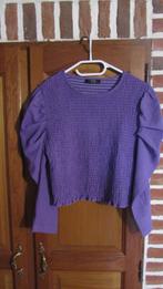 Blouse voor dames, Paars, Maat 42/44 (L), Gedragen, Bershka
