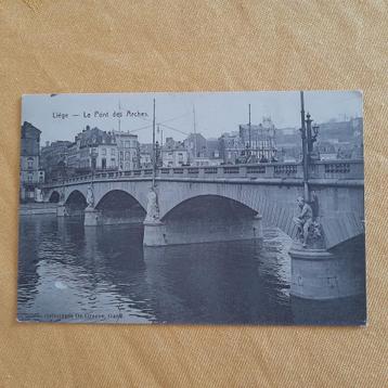 Ansichtkaart, Liege, Le pont des Arches