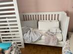 Wit baby- en kinderbed 140x70, Ophalen, Gebruikt, Wit, Overige maten