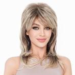 Stoere pruik halflang haar in laagjes blondmix kleur R10-26, Verzenden, Nieuw, Pruik of Haarverlenging