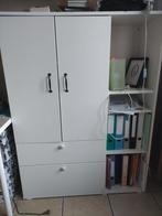 Armoire étagère Ikea VIHALS, Maison & Meubles, Armoires | Bibliothèques, Enlèvement, Comme neuf, Avec tiroir(s)