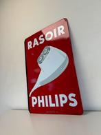 PHILIPS emaille reclamebord, Verzamelen, Ophalen of Verzenden, Gebruikt, Reclamebord