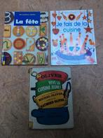 Lot de 3 livres de cuisine pour enfants, Livres, Livres pour enfants | Jeunesse | Moins de 10 ans, Utilisé, Enlèvement ou Envoi