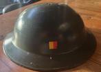 Helm Belgisch leger 1949, Verzamelen, Ophalen of Verzenden, Landmacht, Helm of Baret