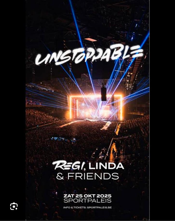 Regi linda en friends, Tickets en Kaartjes, Evenementen en Festivals, Twee personen