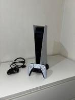 PlayStation 5 Digital Edition + nieuwe controller, Games en Spelcomputers, Ophalen, Zo goed als nieuw, Playstation 5