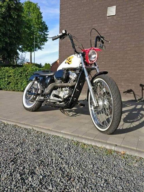 Harley Davidson Sportster custom 1200, Motos, Motos | Harley-Davidson, Particulier, Chopper, 2 cylindres, Enlèvement