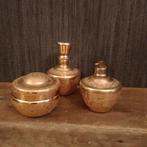 Set de parfum art déco en verre doré, Envoi