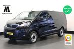 Peugeot Expert 2.0 BlueHDI 120PK Dubbele Cabine EURO 6 - Air, Auto's, Bestelwagens en Lichte vracht, Parkeersensor, Zwart, Onderhoudsboekje