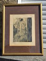 eau forte aquatinte de edgar degas, Antiek en Kunst, Ophalen of Verzenden