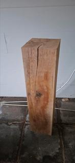 17 x 17 x 70cm. Industriele eiken zuil/balk/pilaar/sokkel., Ophalen