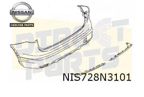 Nissan Qashqai (6/17-5/21) achterbumper (bij zwarte wielkuip, Auto-onderdelen, Carrosserie, Bumper, Nissan, Achter, Nieuw, Verzenden