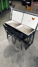 Dubbele lessenaar + stoelen, Kinderen en Baby's, Ophalen, Zo goed als nieuw
