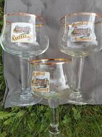 3 glazen Kasteelbier, Verzamelen, Biermerken, Overige merken, Glas of Glazen, Zo goed als nieuw, Ophalen