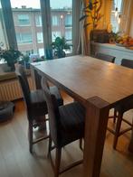 Hoge eetkamertafel, Huis en Inrichting, Tafels | Eettafels, Ophalen of Verzenden, Zo goed als nieuw