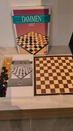 Damspel - JUMBO Dammen - Compleet, Hobby en Vrije tijd, Ophalen, Zo goed als nieuw