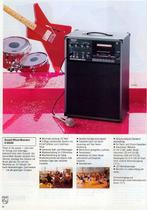 PHILIPS D6550 retro K7 met ampli zonder micro, Audio en Video, Ophalen of Verzenden